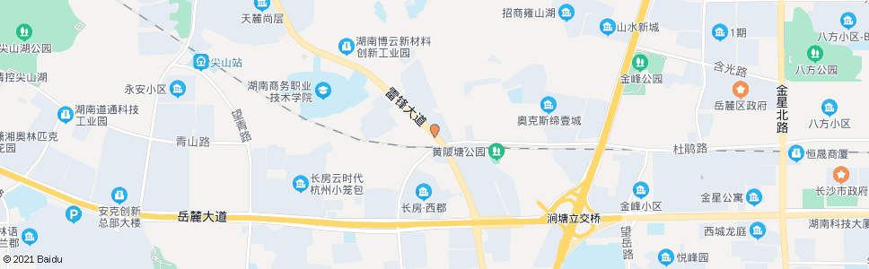 长沙杜鹃路口_公交站地图_长沙公交_妙搜公交查询2024