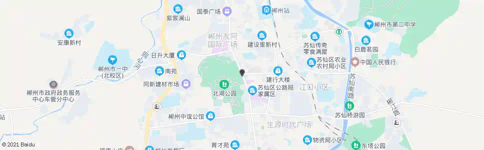 郴州友谊中皇城_公交站地图_郴州公交_妙搜公交查询2024