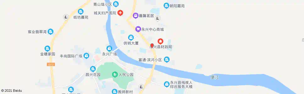 郴州永兴人民医院_公交站地图_郴州公交_妙搜公交查询2024