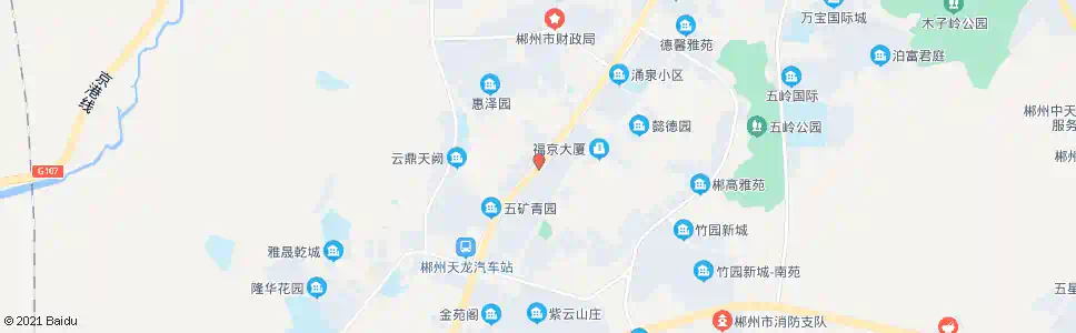 郴州五岭文化市场_公交站地图_郴州公交_妙搜公交查询2024