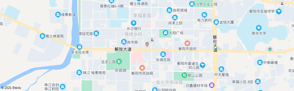 衡阳财政局_公交站地图_衡阳公交_妙搜公交查询2024