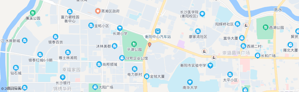 衡阳市广电中心_公交站地图_衡阳公交_妙搜公交查询2024