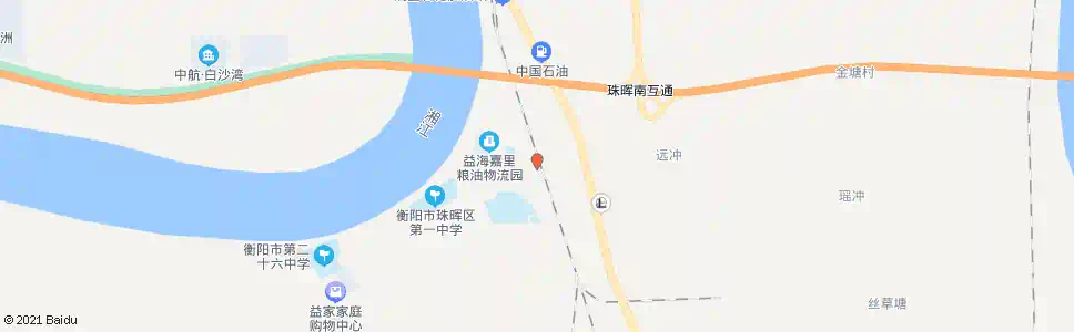 衡阳雁南村_公交站地图_衡阳公交_妙搜公交查询2024