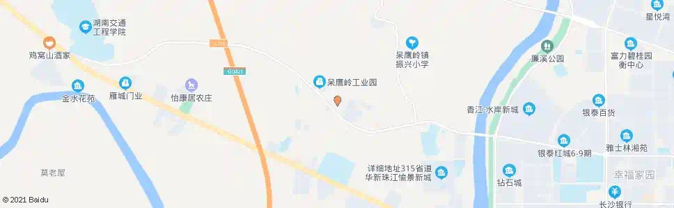 衡阳呆鹰岭(临时站)_公交站地图_衡阳公交_妙搜公交查询2024