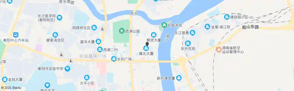 衡阳明翰路口_公交站地图_衡阳公交_妙搜公交查询2024