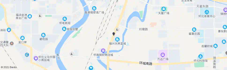 怀化水岸蓝城_公交站地图_怀化公交_妙搜公交查询2024