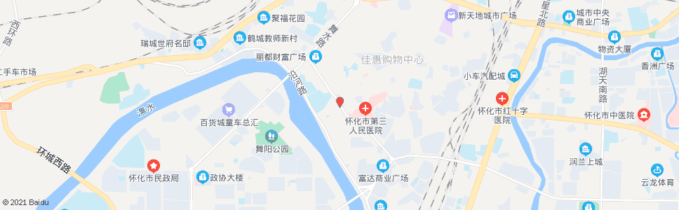 怀化市一中_公交站地图_怀化公交_妙搜公交查询2024