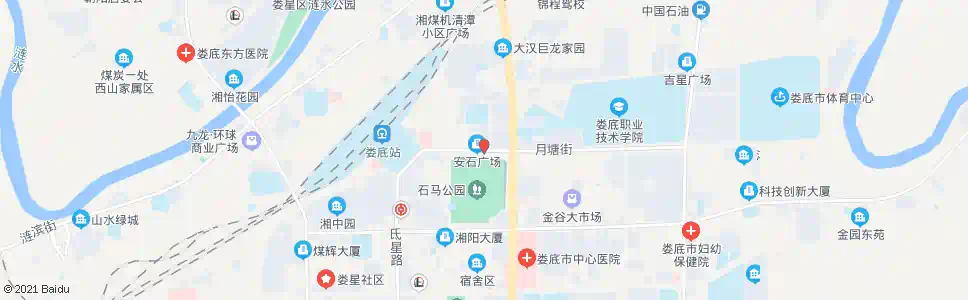 娄底月塘_公交站地图_娄底公交_妙搜公交查询2024