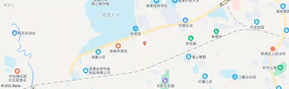 湘潭先锋庙_公交站地图_湘潭公交_妙搜公交查询2024