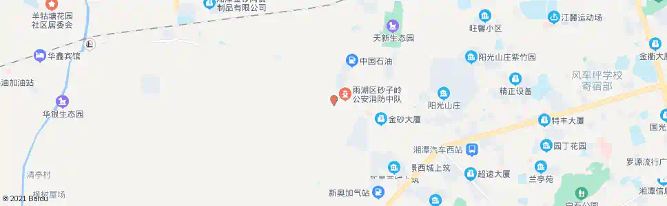 湘潭湘大新路口_公交站地图_湘潭公交_妙搜公交查询2024