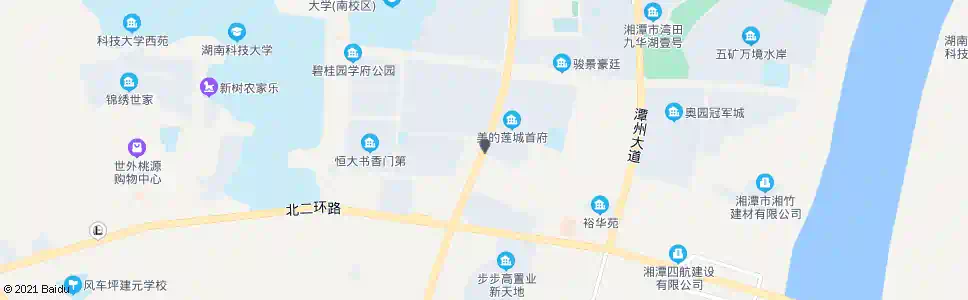 湘潭百合御都_公交站地图_湘潭公交_妙搜公交查询2024