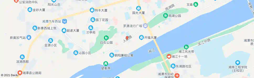 湘潭十一中_公交站地图_湘潭公交_妙搜公交查询2024