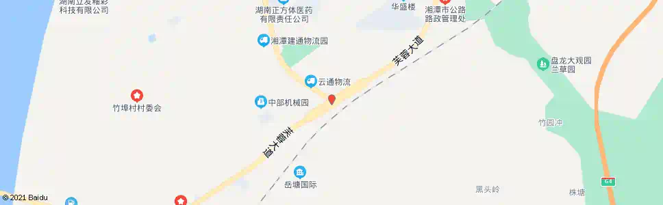 湘潭步步高物流园_公交站地图_湘潭公交_妙搜公交查询2024