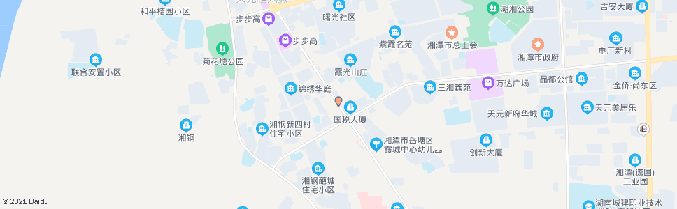 湘潭天鹤村_公交站地图_湘潭公交_妙搜公交查询2024