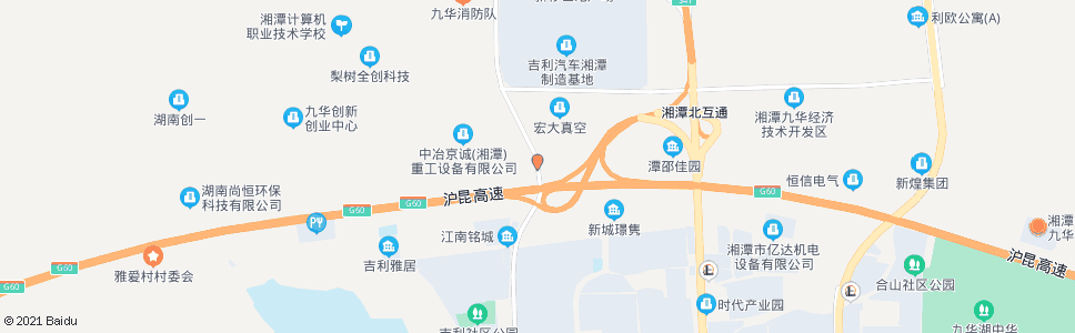 湘潭三星产业社区_公交站地图_湘潭公交_妙搜公交查询2024