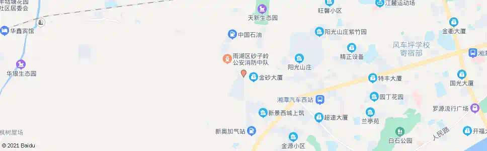 湘潭四医院_公交站地图_湘潭公交_妙搜公交查询2024