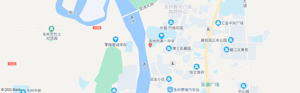 永州市一中_公交站地图_永州公交_妙搜公交查询2024