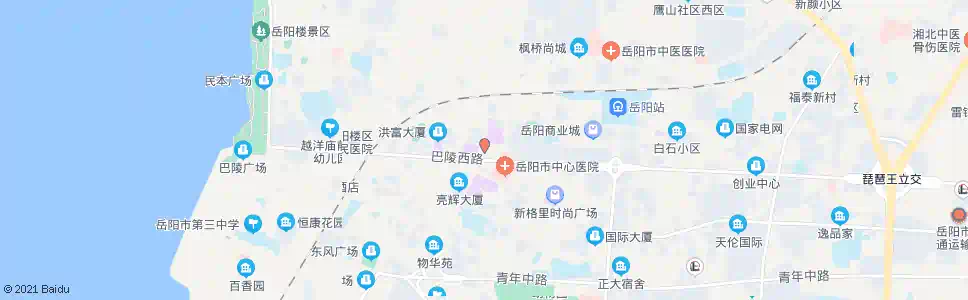 岳阳九龙商厦_公交站地图_岳阳公交_妙搜公交查询2024