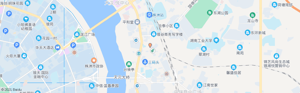 株洲三角叉_公交站地图_株洲公交_妙搜公交查询2024