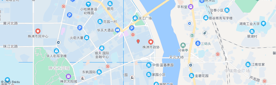 株洲滨江一村_公交站地图_株洲公交_妙搜公交查询2024