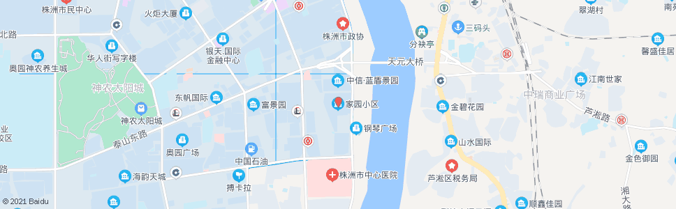 株洲家园小区_公交站地图_株洲公交_妙搜公交查询2024