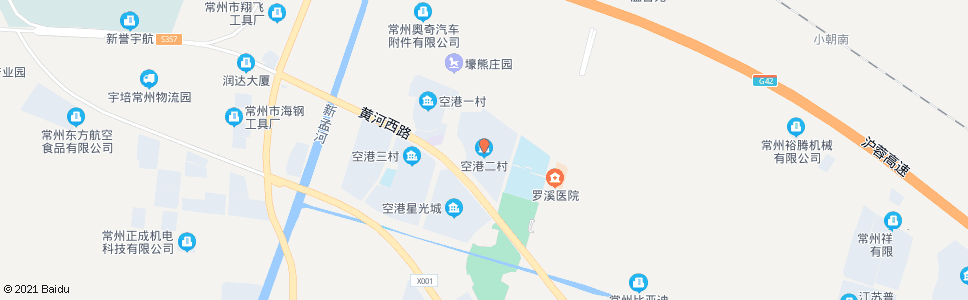常州空港二村_公交站地图_常州公交_妙搜公交查询2024