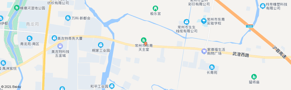 常州天主堂_公交站地图_常州公交_妙搜公交查询2024