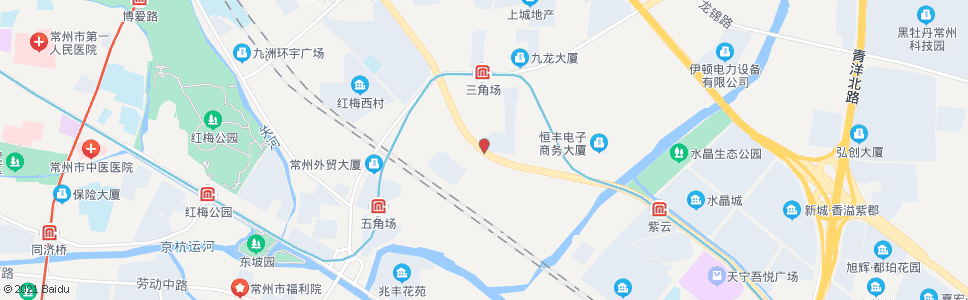 常州章东桥_公交站地图_常州公交_妙搜公交查询2024