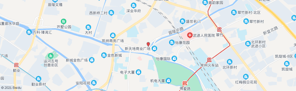 常州青山湾_公交站地图_常州公交_妙搜公交查询2024