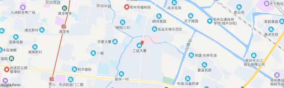 常州常州德安医院_公交站地图_常州公交_妙搜公交查询2024