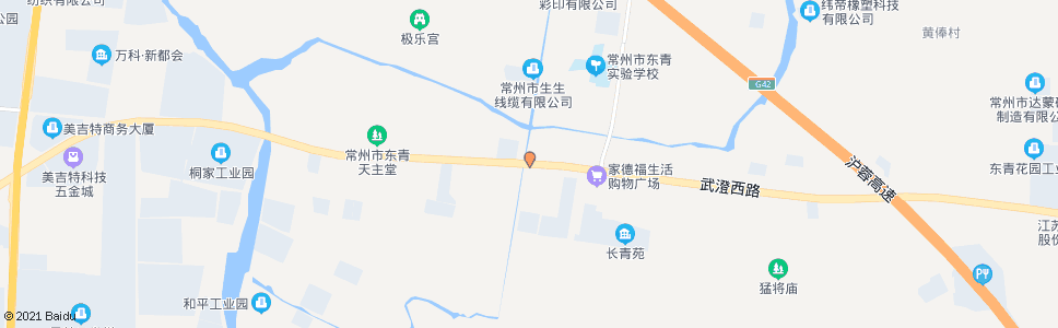 常州东青西_公交站地图_常州公交_妙搜公交查询2024