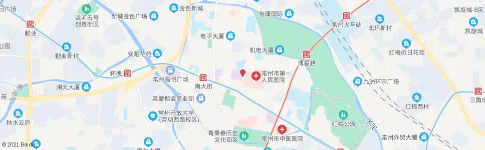 常州小营前路桥市场_公交站地图_常州公交_妙搜公交查询2024