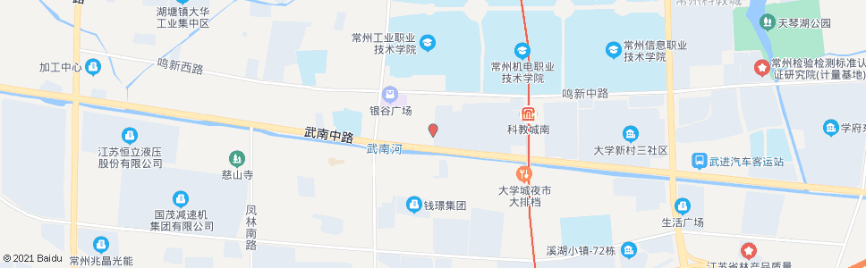 常州凤鸣路_公交站地图_常州公交_妙搜公交查询2024