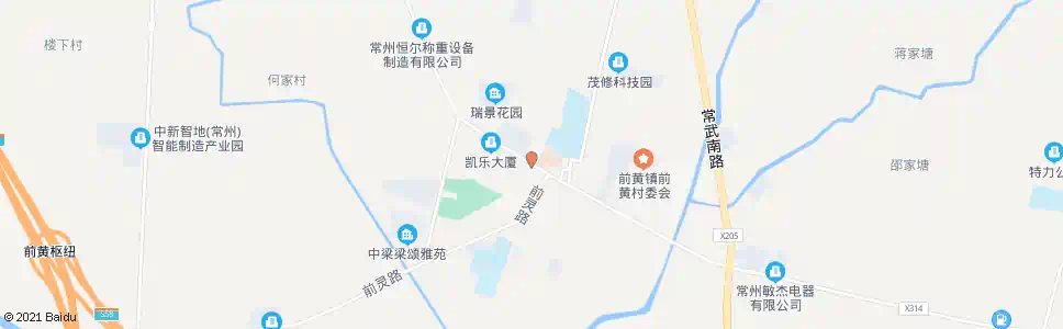 常州前黄公交中心站_公交站地图_常州公交_妙搜公交查询2024