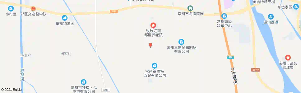 常州田里村_公交站地图_常州公交_妙搜公交查询2024