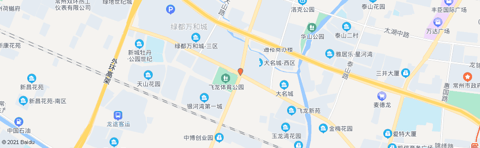 常州飞龙路长江路_公交站地图_常州公交_妙搜公交查询2024