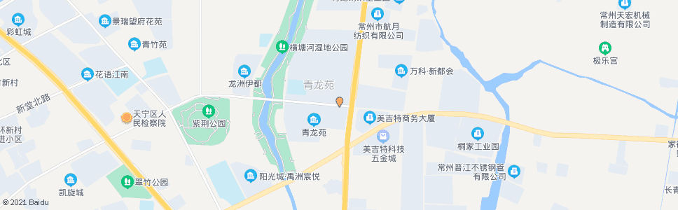 常州竹林路青洋路_公交站地图_常州公交_妙搜公交查询2024