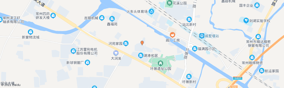 常州河苑新村_公交站地图_常州公交_妙搜公交查询2024