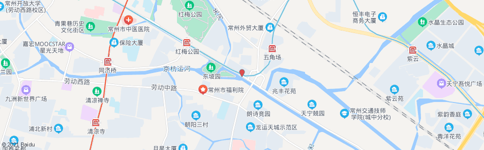 常州朝阳桥_公交站地图_常州公交_妙搜公交查询2024