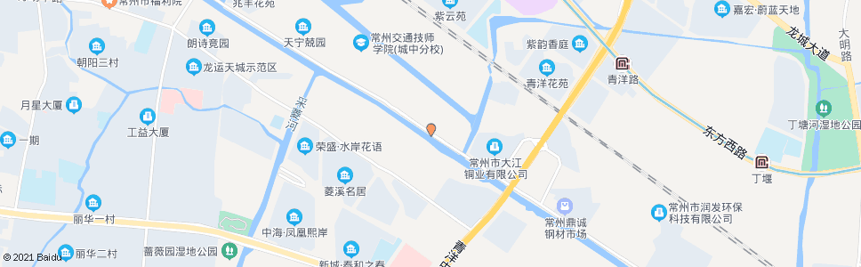 常州三号桥(延陵中路)_公交站地图_常州公交_妙搜公交查询2024