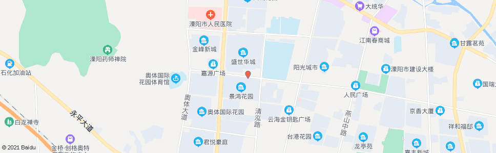 常州景鸿花园_公交站地图_常州公交_妙搜公交查询2024