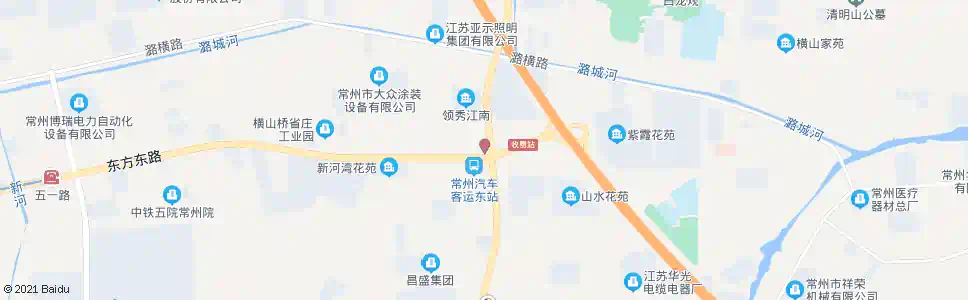 常州滆湖经济开发区西站_公交站地图_常州公交_妙搜公交查询2024