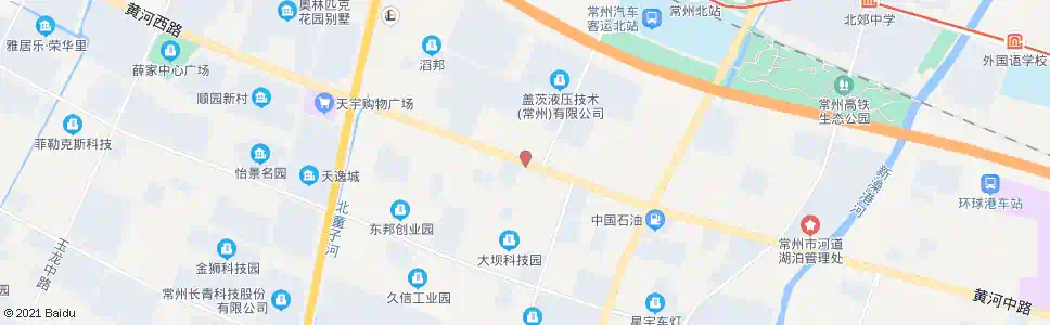 常州黄河路乐山路_公交站地图_常州公交_妙搜公交查询2024