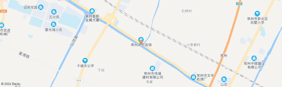常州东沙河桥_公交站地图_常州公交_妙搜公交查询2024