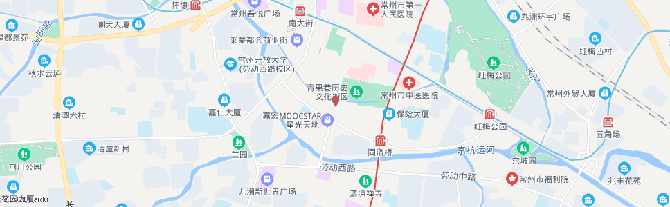 常州同安桥_公交站地图_常州公交_妙搜公交查询2024
