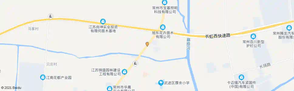 常州朝东村_公交站地图_常州公交_妙搜公交查询2024