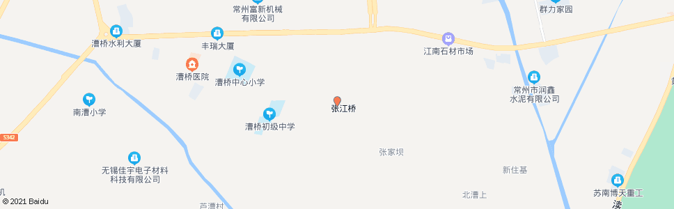 常州张江桥_公交站地图_常州公交_妙搜公交查询2024
