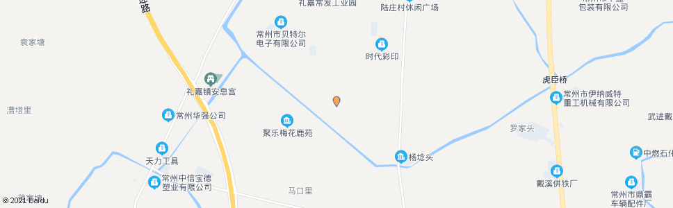 常州贝庄村委_公交站地图_常州公交_妙搜公交查询2024