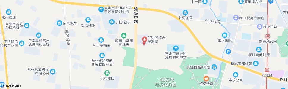 常州夕阳红公寓_公交站地图_常州公交_妙搜公交查询2024