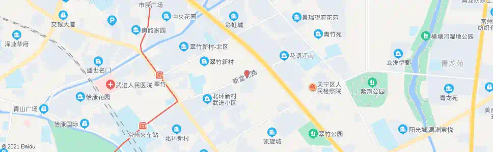 常州武进交通干校_公交站地图_常州公交_妙搜公交查询2024